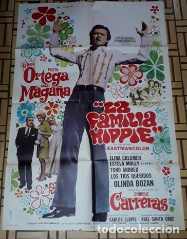Kino: la familia hippie afiche palito ortega angel magana f21