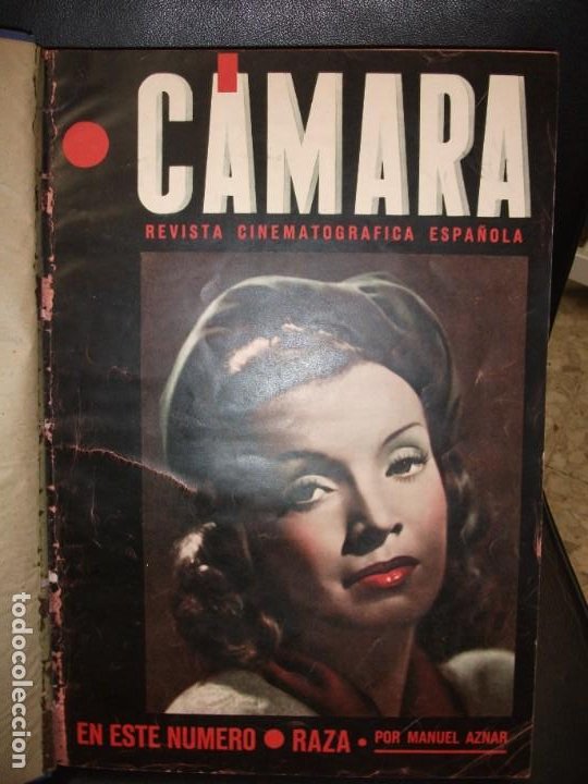 1941-1943 REVISTA CAMARA CINEMATOGRÁFICA ESPAÑOLA Nº 1 Y MAS - ENCUADERNADO 9 NUMEROS RADIOCINEMA 87 (Cine - Revistas - Films selectos)