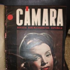 Cine: 1941-1943 REVISTA CAMARA CINEMATOGRÁFICA ESPAÑOLA Nº 1 Y MAS - ENCUADERNADO 9 NUMEROS RADIOCINEMA 87. Lote 292079563