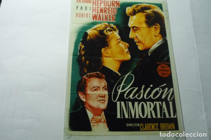 Kino: foto reproduccion cartel pasion inmortal katharine hepburn
