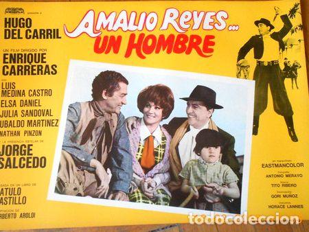 Kino: afiche pelicula amalio reyes un hombre 1970 modelo 3
