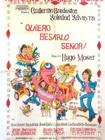 Kino: soledad silveyra quiero besarlo senor afiche cine humor 1973