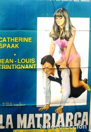 Kino: afiche orig pelicula la matriarca el dominio de la mujer