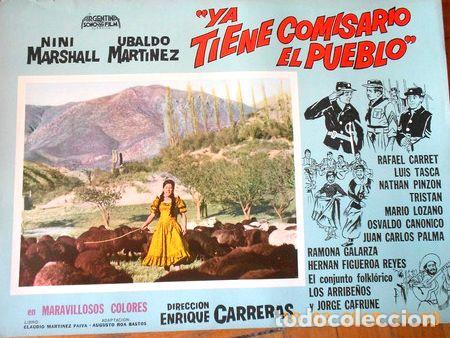 Kino: afiche pelicula ya tiene comisario el pueblo 1967 modelo 5