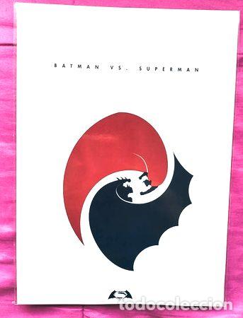 Kino: poster a4 batman vs superman justice league comics dc 1