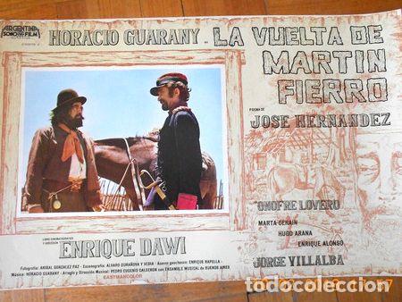Kino: afiche pelicula la vuelta de martin fierro 1974 modelo 3