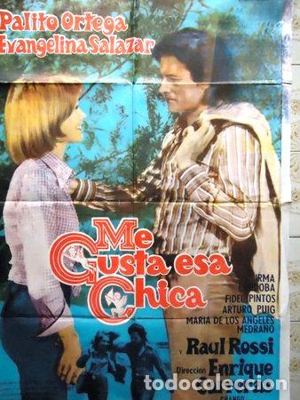Kino: poster de la pelicula me gusta esa chica palito ortega