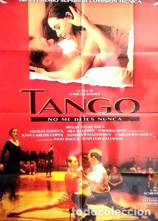 Kino: afiche de cine original tango 1998