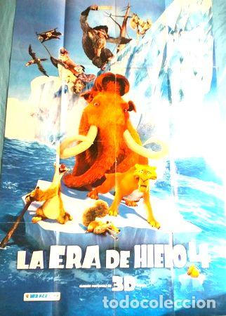Kino: poster gigante doble faz pelicula la era de hielo 4