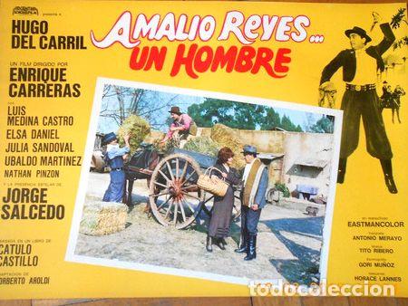 Kino: afiche pelicula amalio reyes un hombre 1970 modelo 1