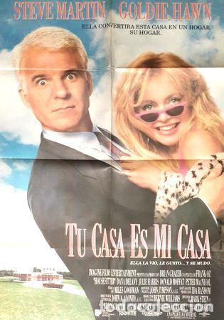 Kino: poster de pelicula tu casa es mi casa 70cm x 110cm