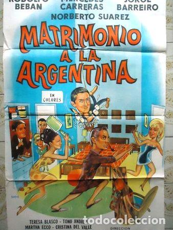 Kino: poster de la pelicula matrimonio a la argentina original