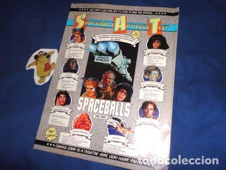 Kino: spaceballs poster pelicula 29 cm de alto x 20cm de ancho