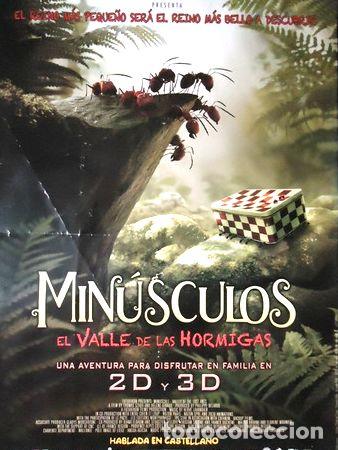 Kino: poster de pelicula minusculos el valle de las hormigas