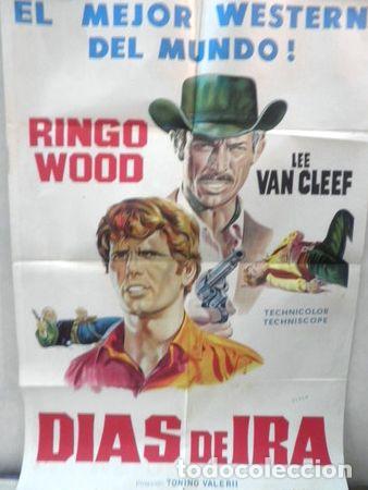 Kino: afiche cine origina dias de ira lee van cleef 1967 fabi 1701