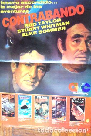 Kino: afiche mini pelicula contrabando