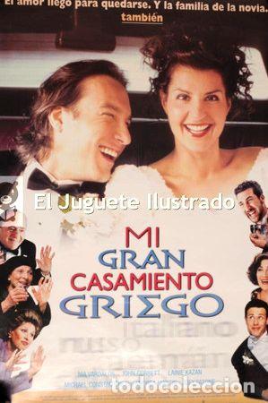 Kino: poster cine mi gran casamiento griego 100 x 70 afiche