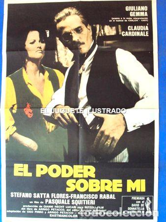 Cine: el poder sobre mi pasquale squitieri afiche cine italiano - Foto 1