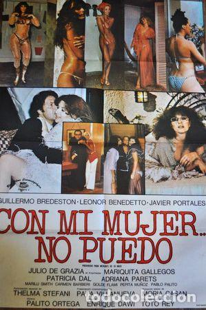 Kino: con mi mujer no puedo moria benedetto portales afiche cine