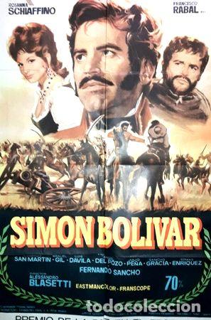 Kino: poster de la pelicula simon bolivar
