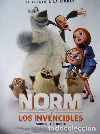 Kino: poster de la pelicula norm y los invencibles 70cmx100cm