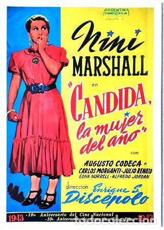Kino: nini marshall candida la mujer del ano lamina de pelicula