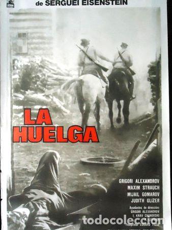 Kino: poster pelicula la huelga sergei eisenteins artkino rusia