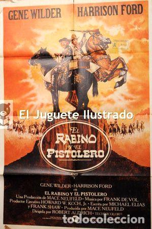 Kino: el rabino y el pistolero 1979 afiche antiguo western