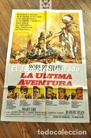 Kino: ultima aventura robert shaw afiche cine antiguo 1966 western