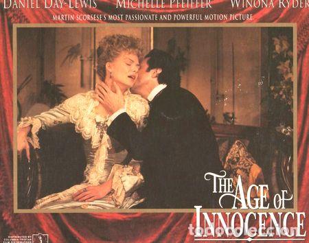 Kino: lobby card la edad de la inocencia scorsese ano 1993