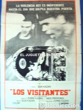 Kino: los visitantes elia kazan hollywood afiche cine antiguo