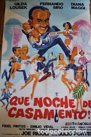 Kino: noche de casamiento dario vittori gilda lousek afiche cine