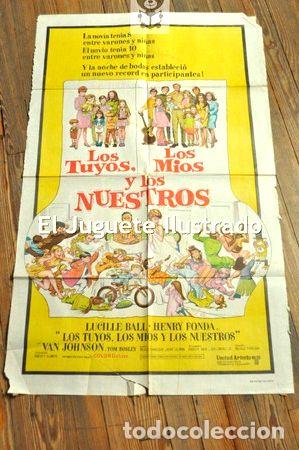 Kino: los tuyos los mios los nuestros henry fonda afiche cine 1968