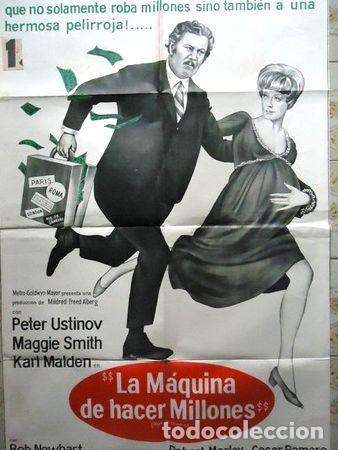 Kino: poster de la pelicula la maquina de hacer millones original