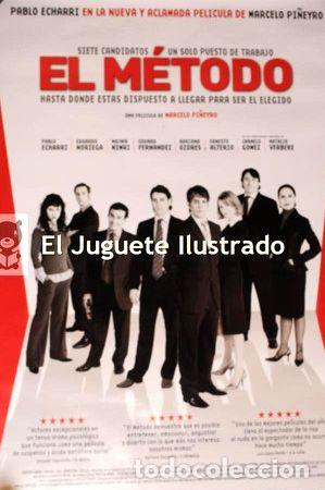 Kino: poster cine el metodo 100 x 70 echarri pineyro afiche