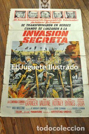 Kino: invasion secreta roger corman rooney afiche cine belico 1964
