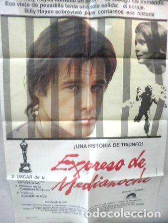 Kino: afiche cine original expreso de media noche 1978 fabi 1701
