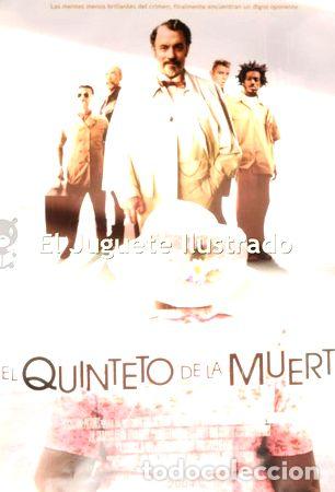 Kino: cine el quinteto de la muerte afiche hnos coen tom hanks