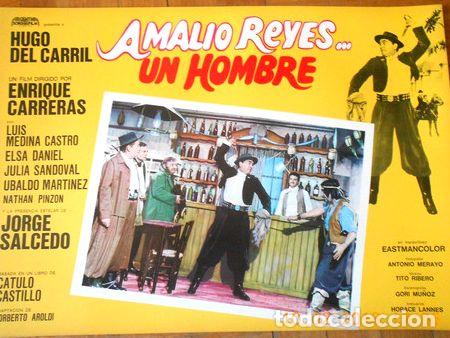 Kino: afiche pelicula amalio reyes un hombre 1970 modelo 6