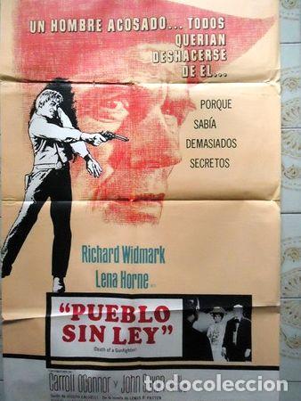 Kino: poster de la pelicula pueblo sin ley original
