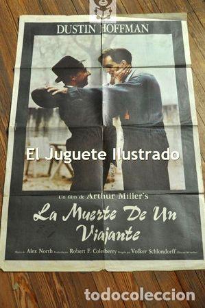 Kino: muerte viajante dustin hoffman miller schlondorf afiche cine