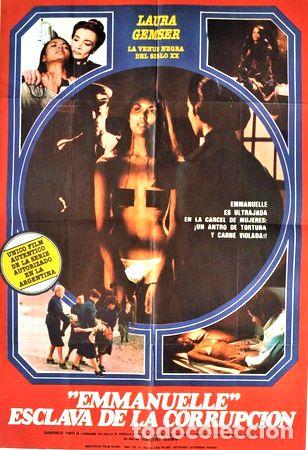 Kino: emmanuelle esclava laura gemser afiche cine erotico
