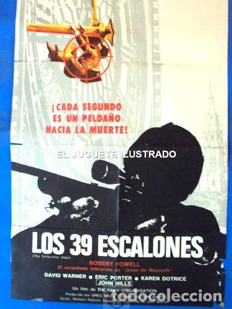 Kino: 39 escalones robert powell hollywood clasico afiche cine