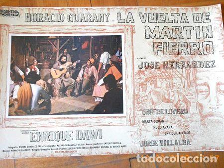 Kino: afiche pelicula la vuelta de martin fierro 1974 modelo 1