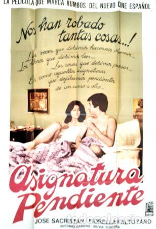 Kino: poster de la pelicula asignatura pendiente
