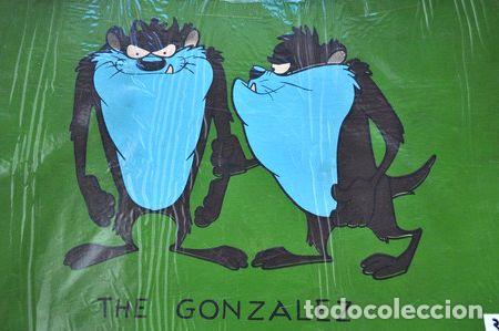 Kino: poster serigrafia demonio de tazmania retro dec 80 original