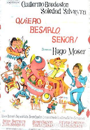 Kino: quiero besarlo senor afiche cine bredeston silveyra