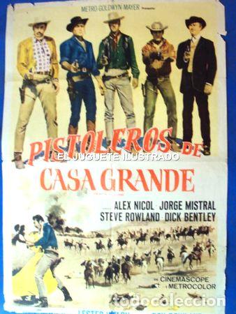 Kino: pistoleros casa grande western nicol mistral afiche cine