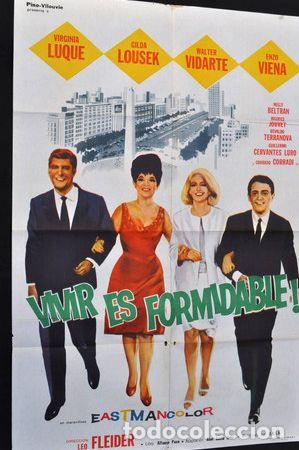 Kino: vivir formidable gilda lousek afiche cine argentino 1966