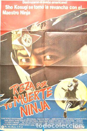 Kino: reza muerte ninja sho kozugi afiche cine 1985 karate hessler